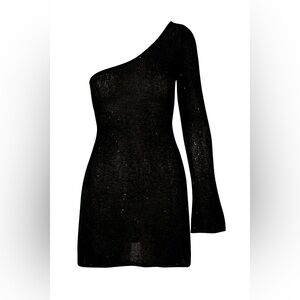 Asta Resort Maya Dress - Black Sequin - S - SOLD OUT
